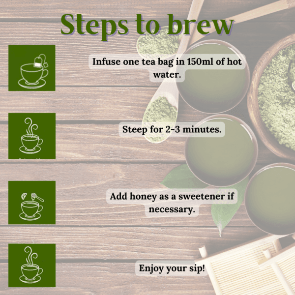 chamomile green tea bags
